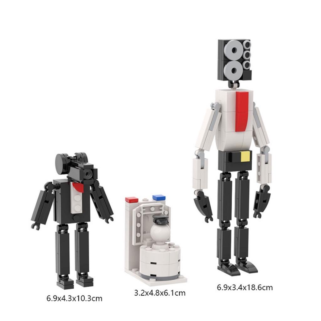Наблюдатель Мужчина Война Туалетный Мужчина Оператор Игровая Серия Фигурка-Конструктор Игрушка