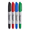 4colors/Lot Sharpie 32000 Fine Marker Pen Twin Tip Markers Quick Dry Ink Smooth Writing for Office,Laboratory,Industrial