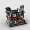 Совместимо с Строительными Блоками MOC-108555 Мини-Док Миниатюрная Собранная Модель Орнаменты для Строительства