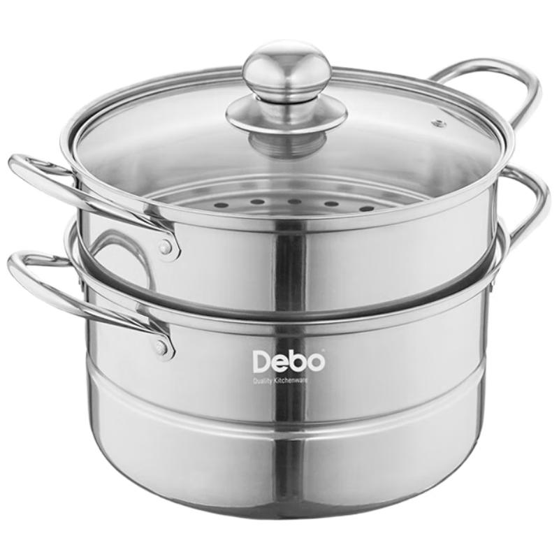 Многоцелевая пароварка Debo Xibel 28 см из нержавеющей стали
