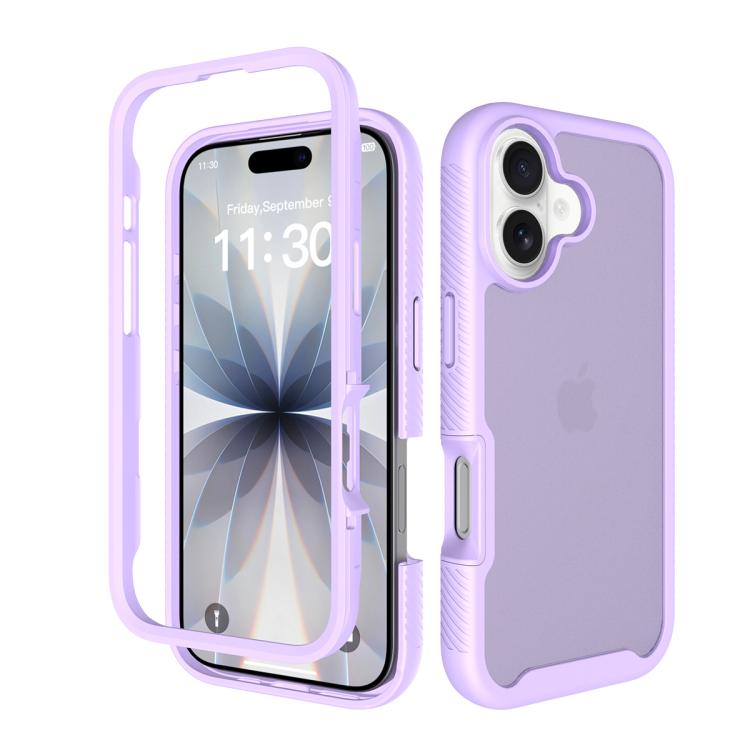 Starry Sky Matte Two-Tone Shockproof TPU Hybrid PC Phone Case For iPhone 17 Pro Max