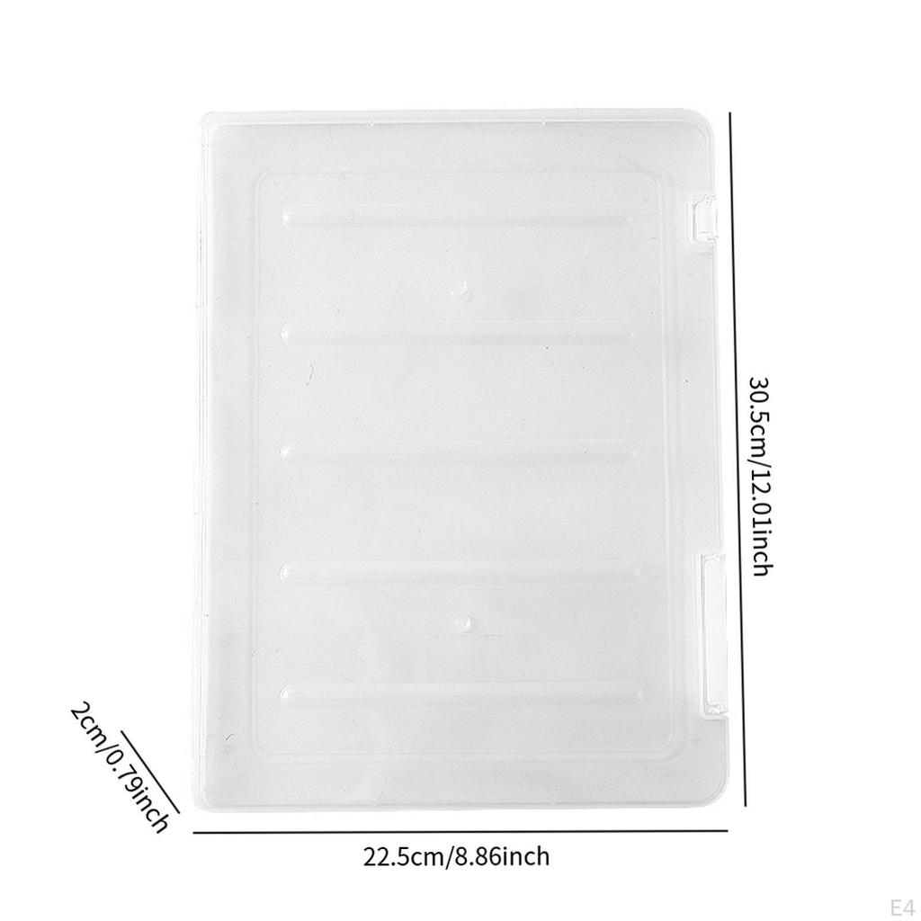 Коробка для хранения накладных ногтей, компактный пустой органайзер-контейнер для демонстрации дизайна