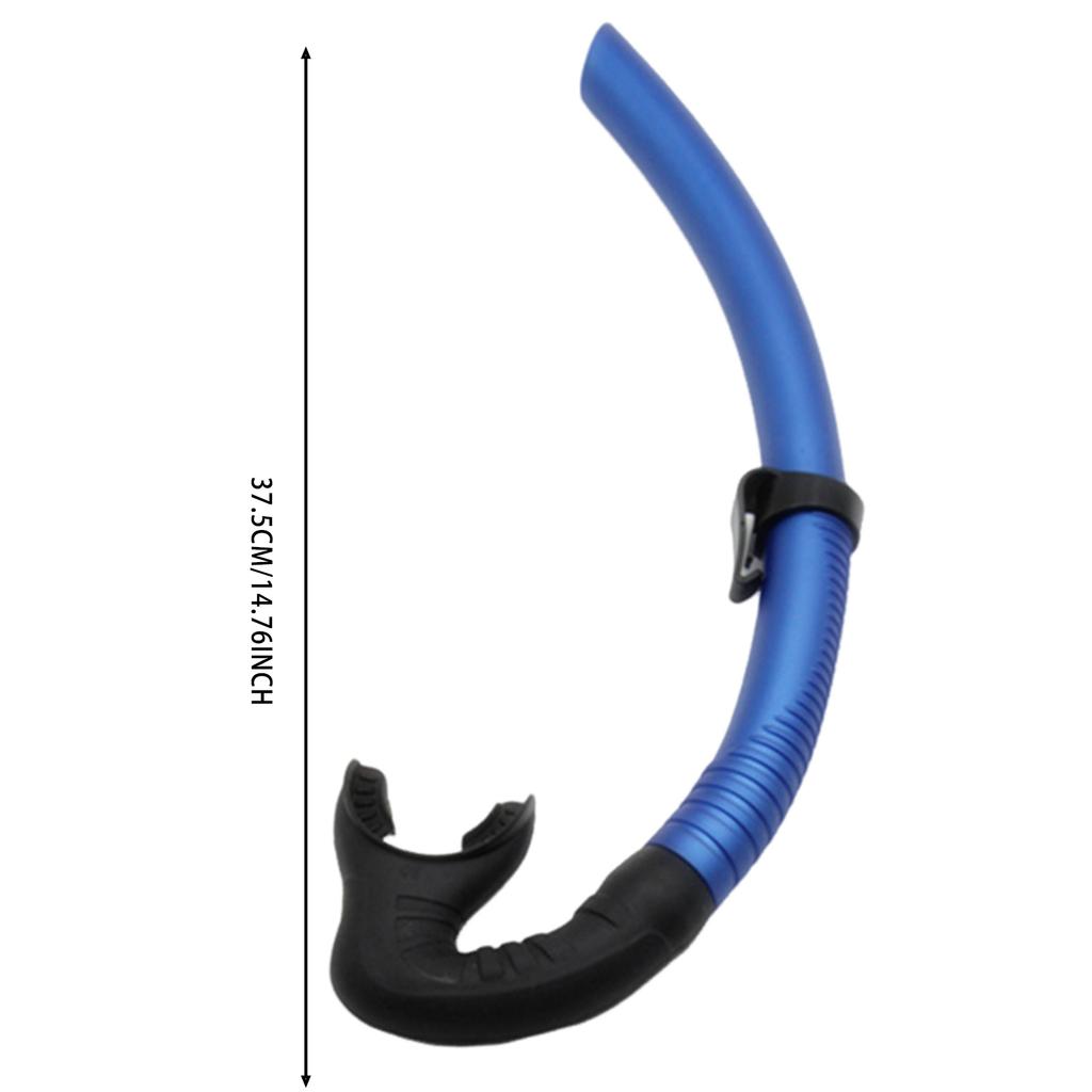 Breathing Tube Professional Scuba Diving Snorkel With Float Mechanism Splash-guard And Top Valve Suitable For Snorkeling Swimm