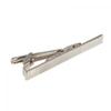 Simple Bar Metal Clasp Necktie Clips Silver Tie Pins