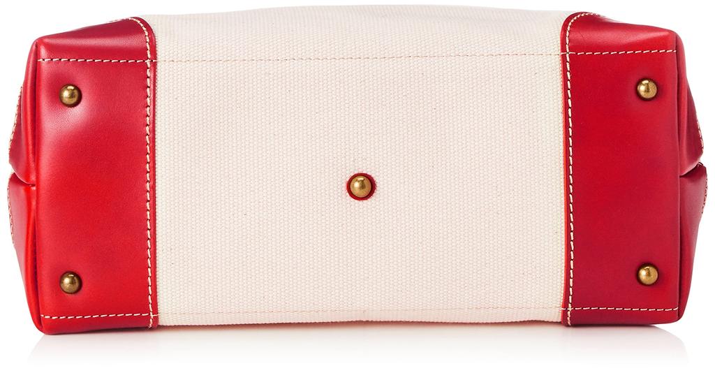 Сумка-шоппер Сделано в Курашики Кодзима плотный холст x тончайшая кожа химедзи Сделано в Японии Красный [Tseha] (воловья кожа)