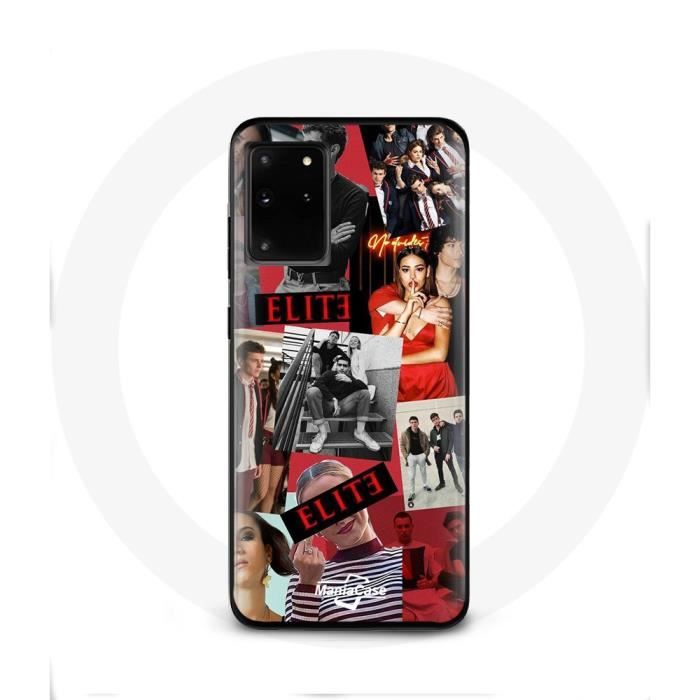 Coque - Samsung - Galaxy S11 Plus - Souple - Blanc - Affiche Personnages