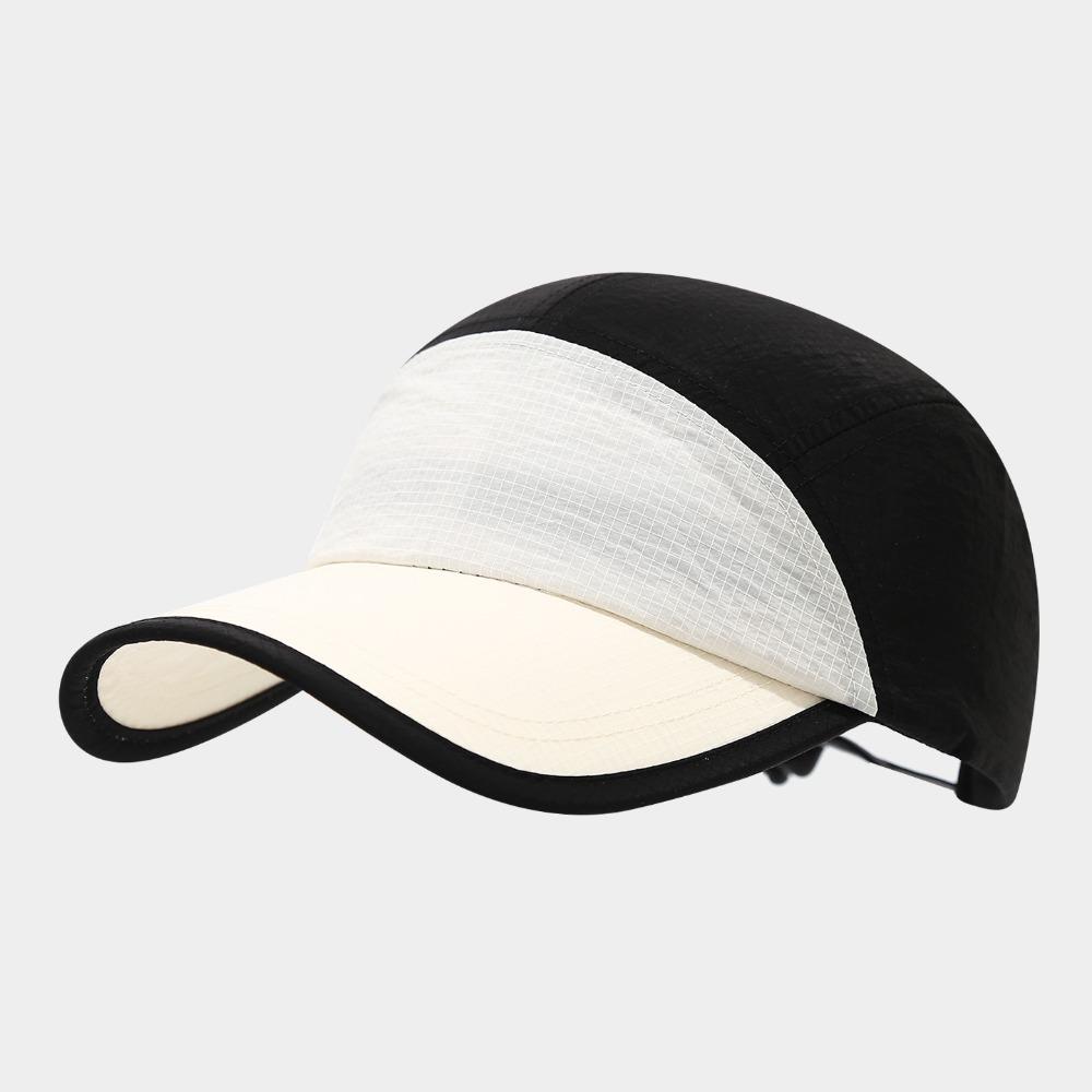 Versatile Quick-Drying Running Hat UPF50+ Adjustable 5 Panel Hat Soft Top Breathable Duckbill Cap Unisex
