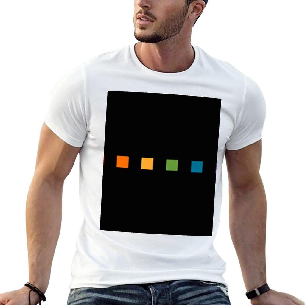 Minimalist Dotted Gay Pride Flag Tshirt Basic Lightweight Short Sleeve Tee