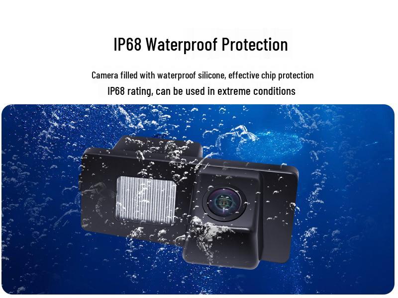 SsangYong Korando AHD1080P Night Vision Car License Plate Rear Camera