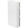 Stranty Caster-Mounted Gap Storage Unit with 17cm Drawers, 3 Drawers, White, Ready To Use, Same Height As a Standard Kitchen (85cm), Stackable L