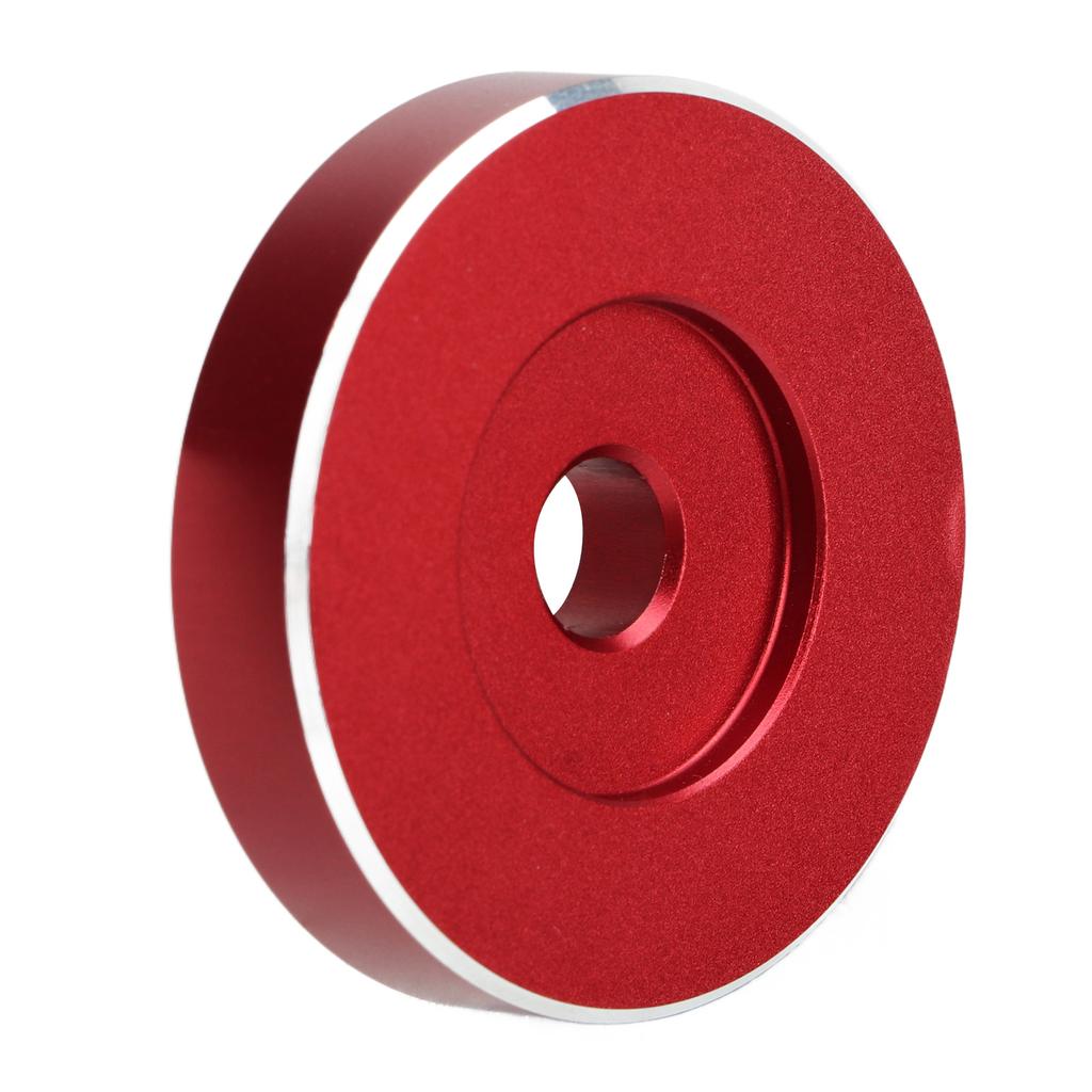 Адаптер для пластинок Алюминиевый проигрыватель пластинок Адаптер для проигрывателя виниловых пластинок RPM Аксессуар для граммофона Красный