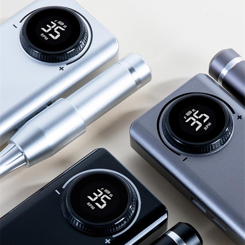 Перезаряжаемая электрическая машинка для маникюра и педикюра 35000 об/мин, портативный набор