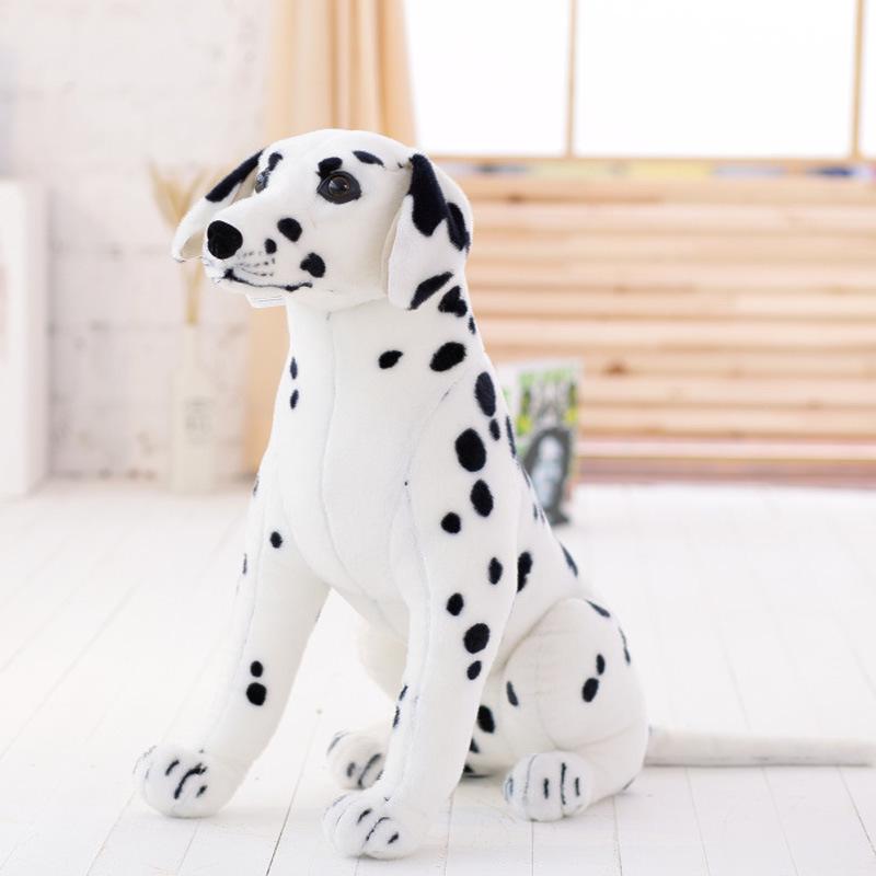 3D Spotted Dog Plush Pillow Toy - Creative Cushion Doll Birthday Gift for Girls