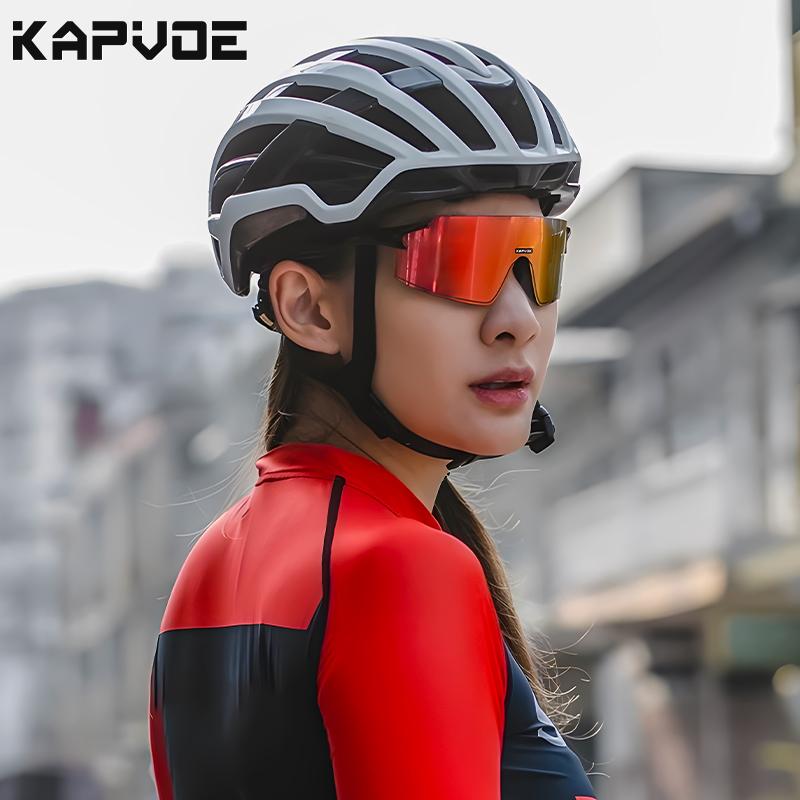 Kapvoe Cycling Glasses Men Sports Sunglasses Road Bike Mtb Mountain Bicycle Riding Protection Goggles Racing Riding Eyewear 7