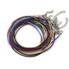 100pcs 1.5mm Korean Wax Cord Necklace Leather Chain for DIY Jewelry