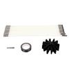 Dryer Vent Cleaner Kit 15FT Flexible Fireplace Chimney Brush with Drill Attachment for Deep Cleaning