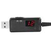 Кабельный маршрутизатор USB для повышения напряжения, повышающий преобразователь напряжения, дисплей 9 В/12 В