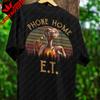 Vintage Phone Home ET Alien Unisex Cotton TShirts Retro Alien Classic Movie Shirt for Him Her Et Lovers Shirt Anniversary Gifts