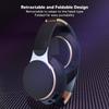 Bluetooth Наушники с Шумоподавлением Стерео Глубокий Бас Складные Выдвижные Накладные Беспроводные Наушники для Спорта Путешествий
