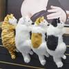 Декоративная фигурка пушистого котенка Yousheng, реалистичная модель котенка, подвесное украшение для дома, подставки под телевизор или полки.