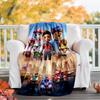 1pc Paw Paw4 Theme Blanket - Digital Print, Polyester, Cozy for All Seasons, Perfect for Outdoor, and Travel