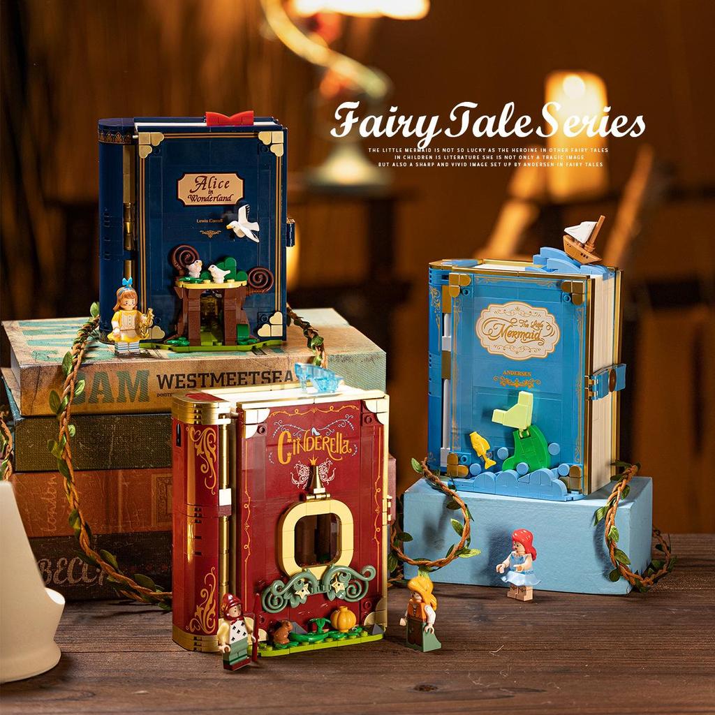 Fairy Tale Town Pop-Up Book Puzzle Set 506171-76/506181-85