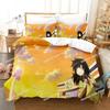 3D Аниме Томоко Куроки WataMote Комплект постельного белья Напечатанное односпальное Одеяло Покрывало Пододеяльник Наволочка 3 предмета Комплекты Детский Взрослый Размер