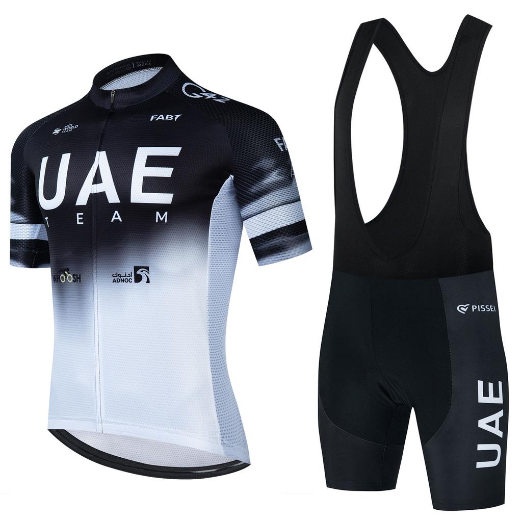 UAE Team Summer Cycling Jersey Italy Tour Set Cycling Clothing Men Road Bike Shirts Suit Bicycle Bib Short Maillot Ciclismo