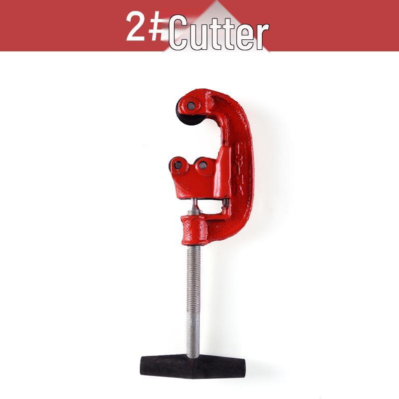 Durable 1/2-4 inch Manual Pipe Threader for Iron, Galvanized, and Water Pipes