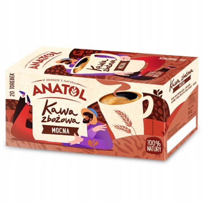 КОФЕ ANATOL STRONG GRAIN - 84 г Экспресс
