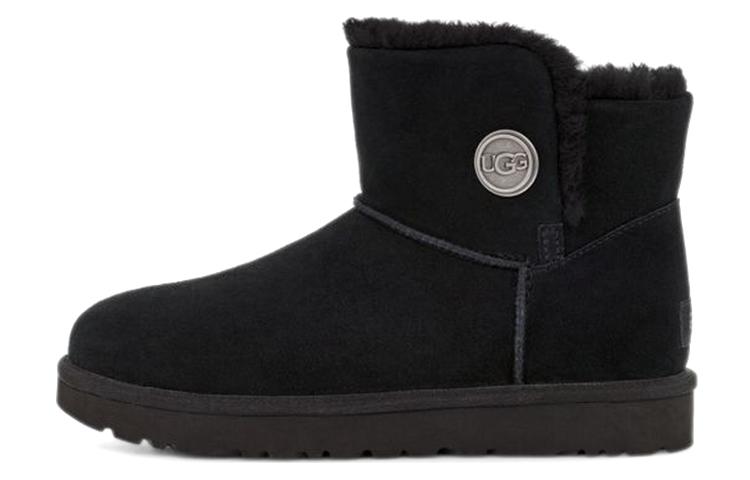 Women's Sneakers UGG Mini Bailey Snaps 'Black' Women's