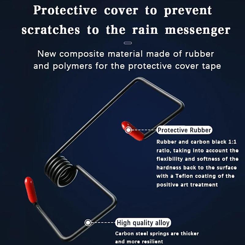 New Car Wiper Booster Spring Universal Intelligent Wiper Arms Alloy Rubber Windscreen Wipers Spring Auto Replaceable Parts Tools