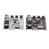 2Pcs Bluetooth Audio Receiver Module BT5.0 Amplifier Board Button Control 3.5mm Black White