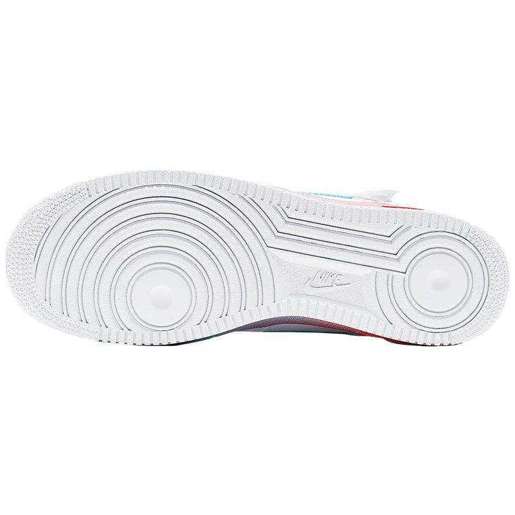 Nike Air Force 1 High Градиент Белый Синий Fury Тлеющий Уголь CJ0525-100