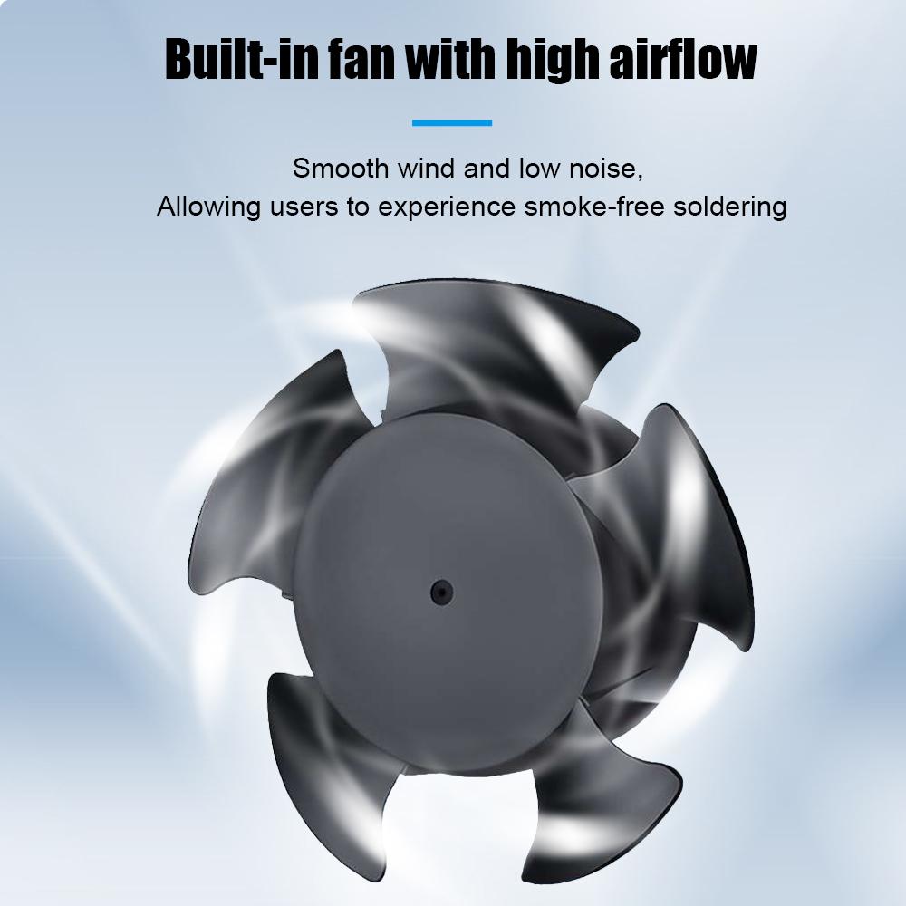 FA-400 Вытяжной вентилятор Дымоуловитель Фильтр дыма от пайки Оборудование для удаления дыма при электронном ремонте с активированным углем