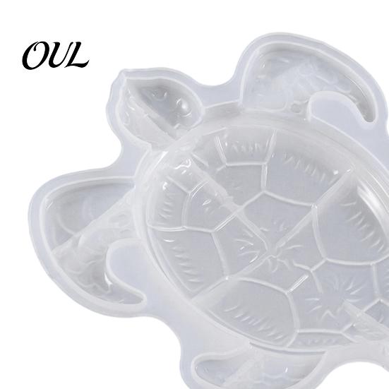 3D Silicone Casting Mold Large Sea Turtle Resin Mold, for Epoxy Casting, Detailed Marine Professional Craft Animal Molds Wall Hanging Decoration,