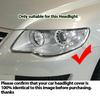 Для Volkswagen VW Touareg 7L 2006-2010 Автомобильный Прозрачный Стеклянный Колпак Фары Передней Фары Абажур Корпус Фары Маски