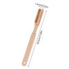 Wooden Rock Climbing Brush Thick Boar Bristles Easy Use Portable Climbing Scrubber Bouldering Brush Chalk Cleaning Tool