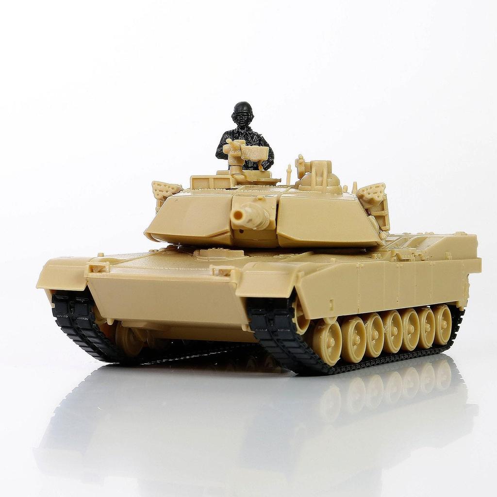 Platz Waltersons US M1A2 Abrams 4th Infantry Division 2003 Iraq Samawah Plastic Model Kit WS55005R 1/72 (Tank)