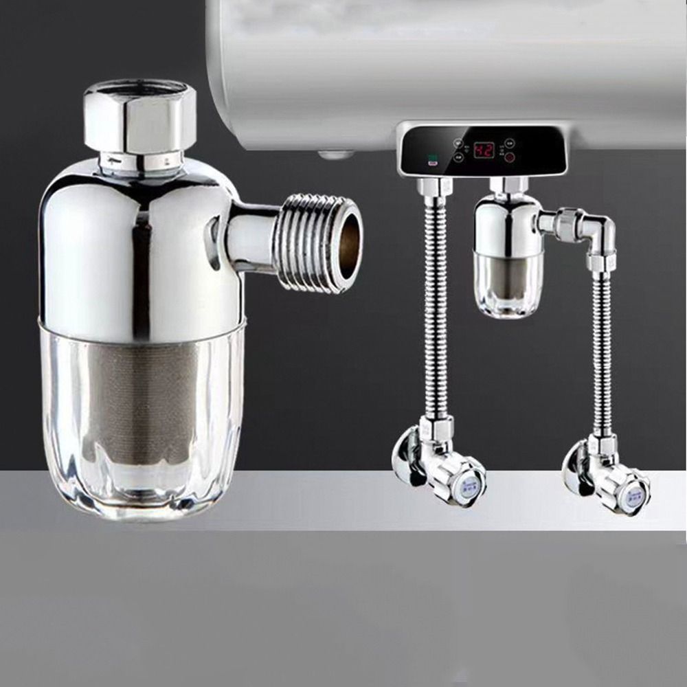 Прозрачный очиститель воды с полностью медной распылительной головкой, прямой питьевой фильтр для предварительной очистки воды, стиральная машина