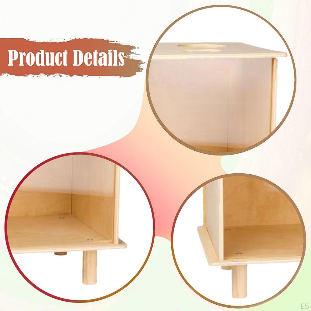 Hamster Digging Box Container Accessories Playing Sturdy Sand Bath Hideout for