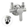 Stainless Steel Shower  Hot And Cold Water Mixer Wall Mounted Metal Handle