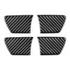 4pcs Carbon Fiber Car Inner Door Handle Bowl Cover Trim For Tacoma 2016-2022 Molding Trim Stickers Car Styling Interior Accessor