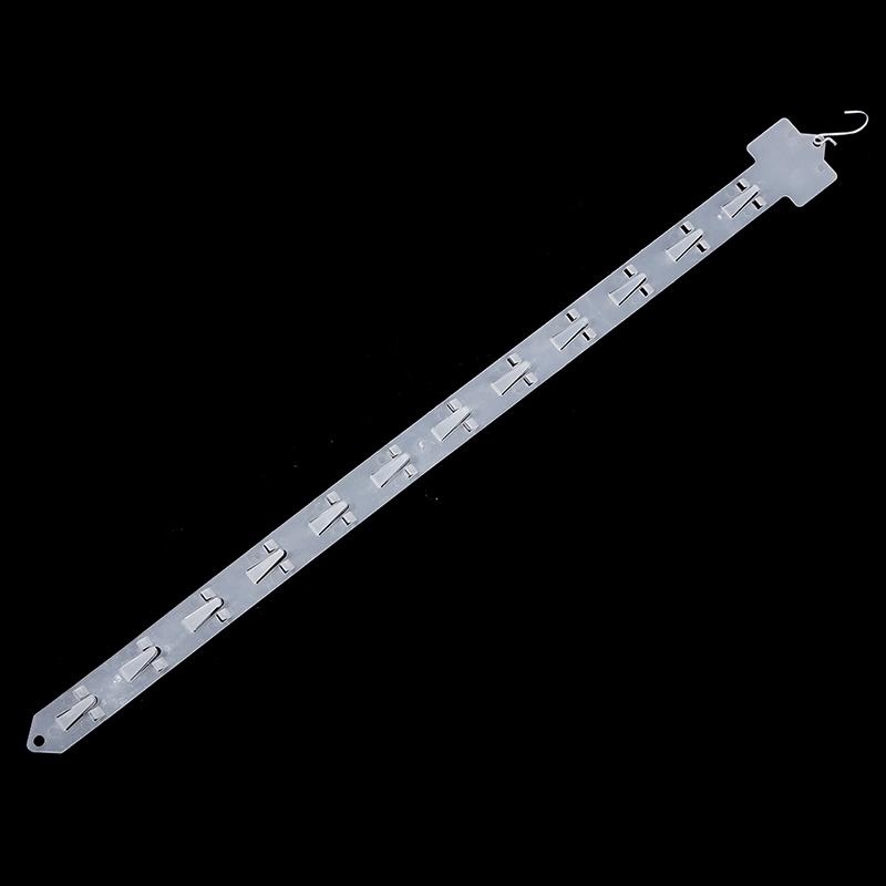Supermarket Hanging Strip 12 Hanging Plastic Food Transparent Hook Environmental