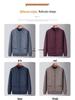 Men's Plus Velvet Knit Cardigan: Warm, Thick Sweater for Middle-aged and Elderly, Perfect for Autumn and Winter