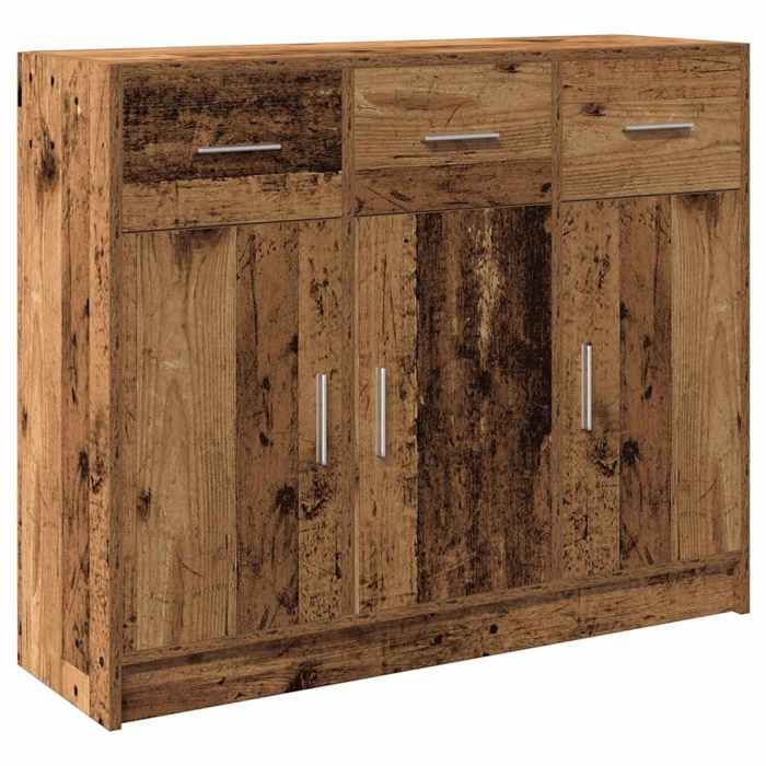 VidaXL Buffet Old Wood 91x28x75 Cm Engineered Wood, Storage Furniture, Kitchen Storage Furniture, Furniture of 855894