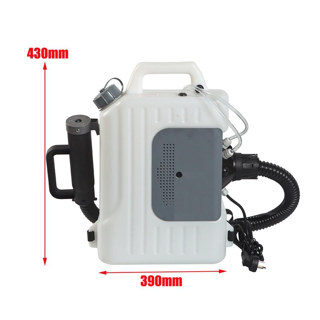 1400W 750ml/min Ultra Capacity Electric ULV Fogger Sprayer Mosquito Killer Disinfection Fight Drugs 10L 6-10M Distance Spraying Tool