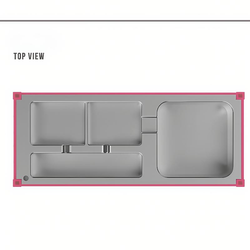 Custom Business Gifts Container Model Tissue Pen Function Shipping Container Model Christmas Gifts
