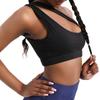 European and American Style Single-Shoulder Sports Bra, Shockproof High-Intensity Sports Vest, Fitness Yoga Bra, Yoga Wear, Women's Underwear