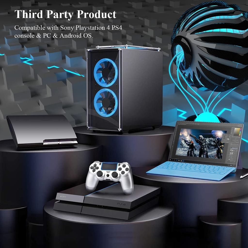 Беспроводной Bluetooth-совместимый геймпад с вибрацией, 6-осевой консольный контроллер, джойстик, совместимый для Ps4